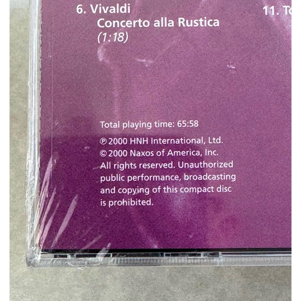 Classical Selects Audio Originals CD Tchaikovsky Vivaldi Mozart New Sealed 2000 - Picture 3 of 4